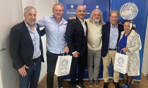 Δεξιώθηκε την αποστολή της Εθνικής Εσθονίας! (ΦΩΤΟ) thumb