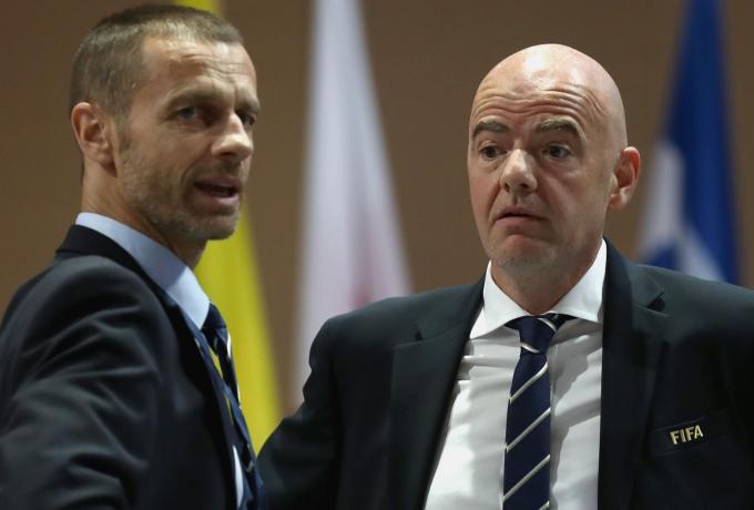Νέο ξεκάθαρο μήνυμα της UEFA προς τη FIFA για τον Ινφαντίνο thumb