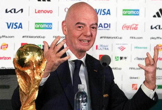 Ο Ινφαντίνο υπόσχεται τον τελικό του Μundial 2030 στο Μαρόκο για να πάρει δημόσια στήριξη! thumb