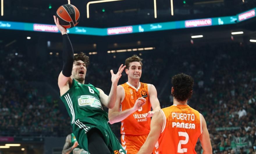 Παναθηναϊκός-Βαλένθια 87-91: Έχουν άλλη μία ευκαιρία οι «πράσινοι» thumb
