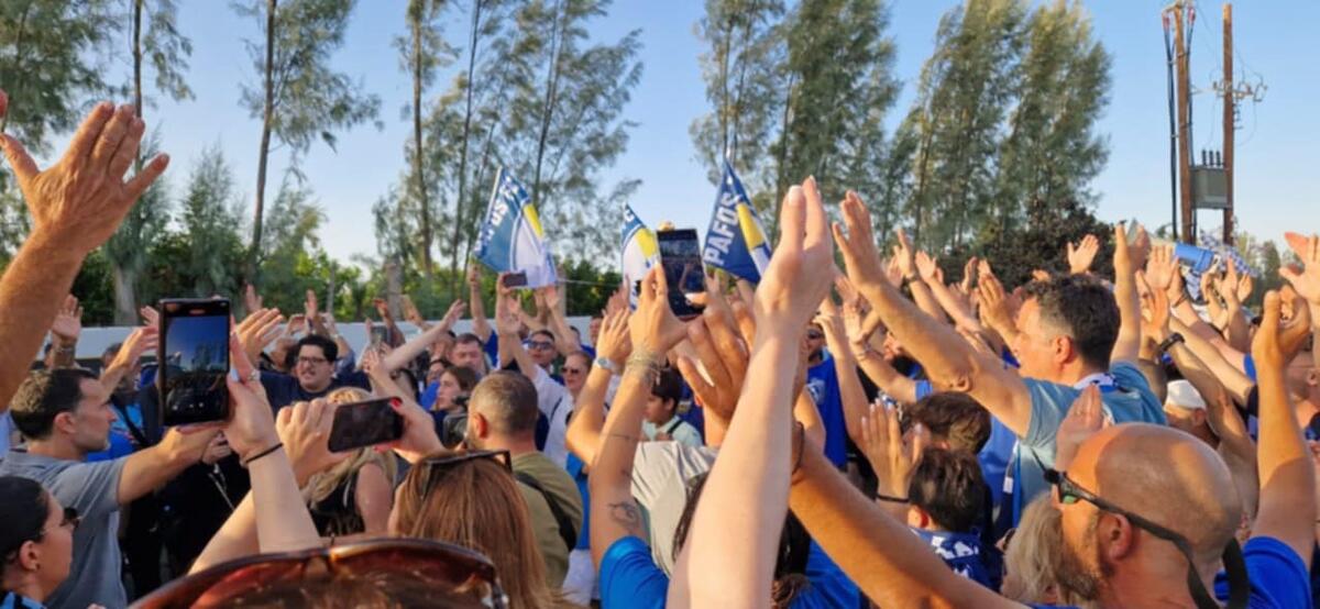 ΒΙΝΤΕΟ ST: Πήγαν στην τελευταία προπόνηση και ζήτησαν Κύπελλο οι Παφίτες! thumb