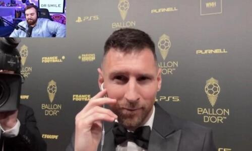 Βίντεο: Μπινελίκι του Μέσι σε streamer μετά τη Χρυσή Μπάλα! thumb