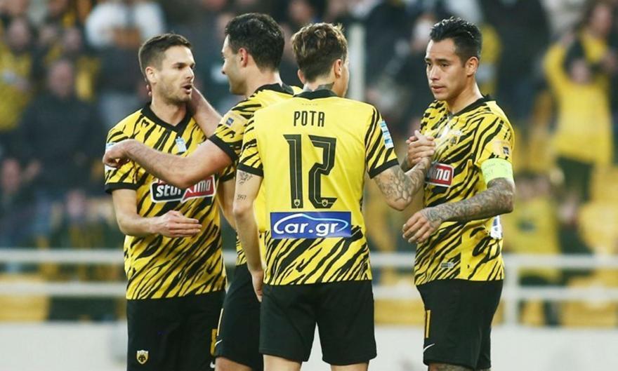 Super League: Ασυναγώνιστη η ΑΕΚ στην ΟΠΑΠ Αρένα thumb