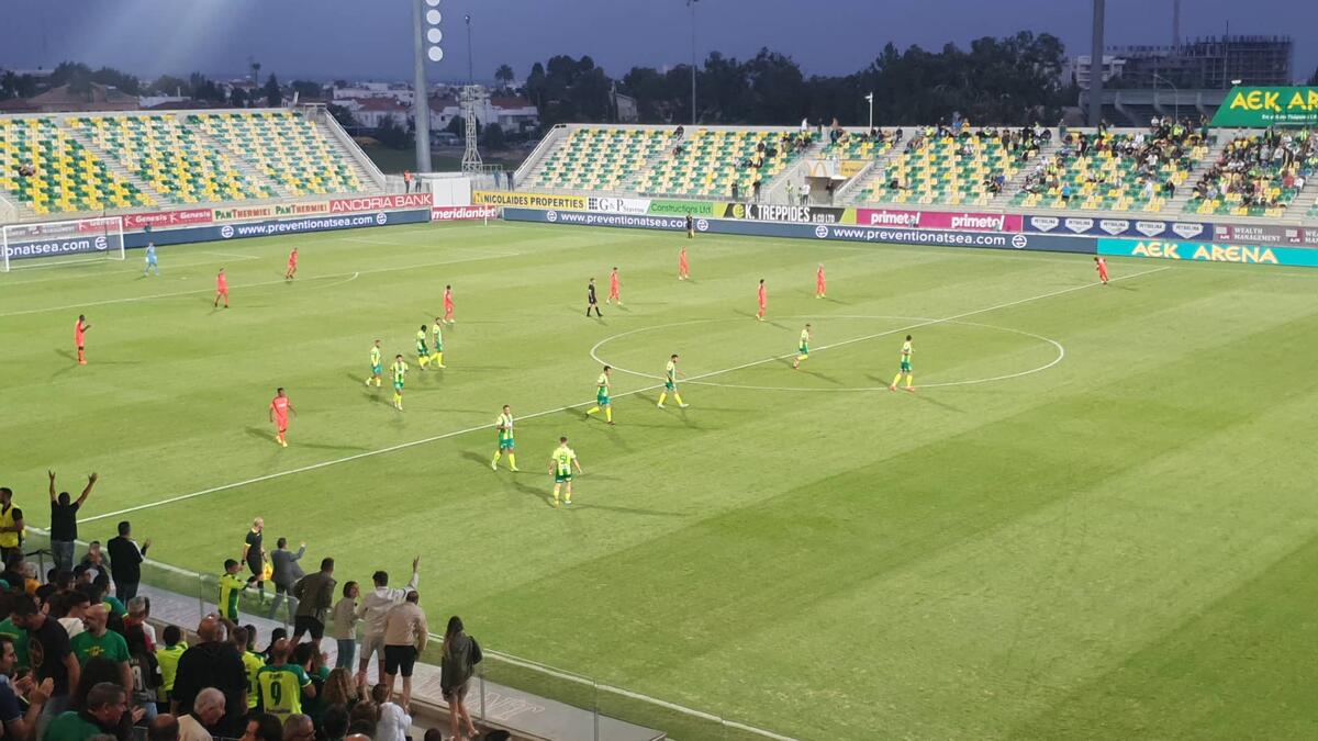 Τελικό: ΑΕΚ-Καρμιώτισσα 4-0 thumb