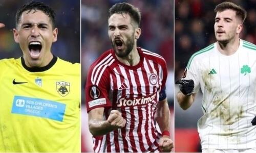 Τι θέλουν ΑΕΚ, Παναθηναϊκός και Ολυμπιακός την τελευταία αγωνιστική thumb