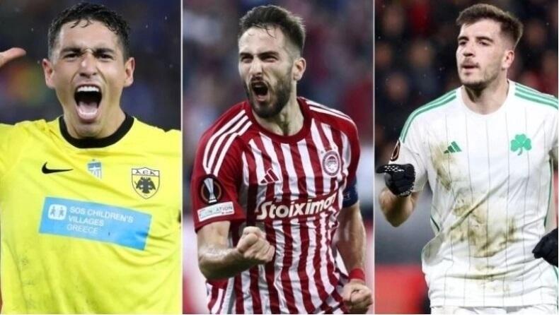 Τι θέλουν ΑΕΚ, Παναθηναϊκός και Ολυμπιακός την τελευταία αγωνιστική thumb