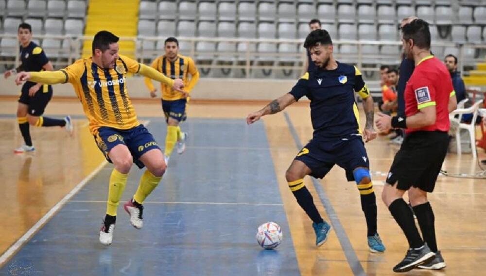 Τελικός Κυπέλλου Futsal: ΑΠΟΕΛ - ΑΕΛ απευθείας από τη Cytavision (19:00) thumb