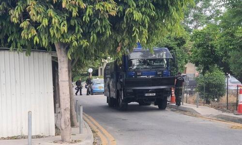 Ισχυρή αστυνομική δύναμη για την πορεία των φιλάθλων του Απόλλωνα! thumb