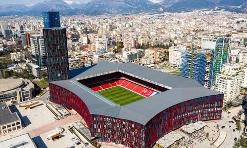 «Μάτια» Σπιλέφσκι στο επιβλητικό Air Albania Stadium  thumb
