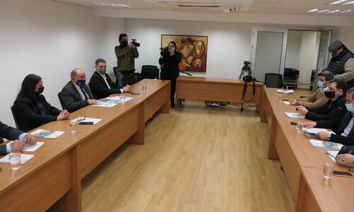 Η συνάντηση ΚΟΑ – ΑΚΕΛ για τον Κώδικα Χρηστής Διακυβέρνησης Αθλητικών Ομοσπονδιών thumb