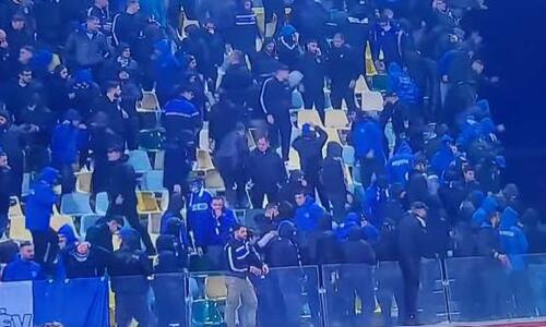 Σύλληψη και αποκλεισμός 32χρονου για τα έκτροπα στην ΑΕΚ-Αρένα thumb