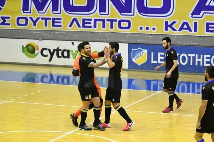 Futsal: Συνέχεια στις σερί νίκες για ΑΠΟΕΛ thumb