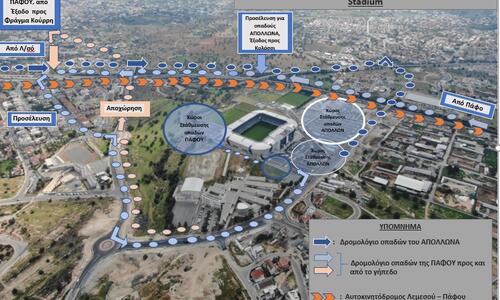 Ανακοίνωση της Αστυνομίας για το Απόλλων-Πάφος thumb