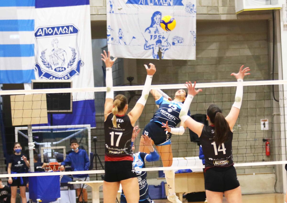 Αναβάλλεται (και) το ΑΕΛ-Απόλλων στο βόλεϊ γυναικών! thumb