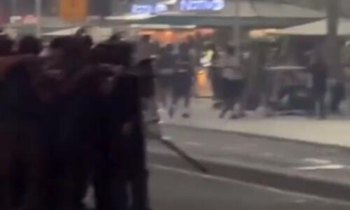 Σκηνές χάους στο Ρίο με συμπλοκές οπαδών της Φλουμινένσε και της Μπόκα thumb