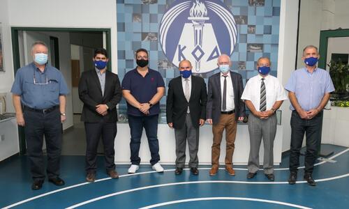 Ο Πρόεδρος του ΚΟΑ συναντήθηκε με τον Δήμο Αθηένου  thumb