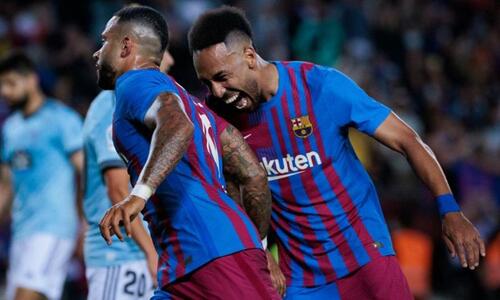 La Liga: «Περίπατος» της Μπαρτσελόνα, με σούπερ Ομπαμεγιάνγκ thumb