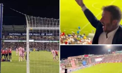 «Τρελάθηκε» ο Μπέκαμ στη... φαουλάρα του Μέσι (vid) thumb