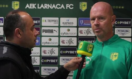 Μπεργκ για Απόλλωνα: «Θα είναι δύσκολο, καλύτερα να παίζουμε από το να προπονούμαστε» thumb