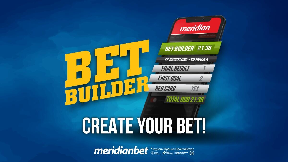 Bet Builder στη Meridianbet! thumb