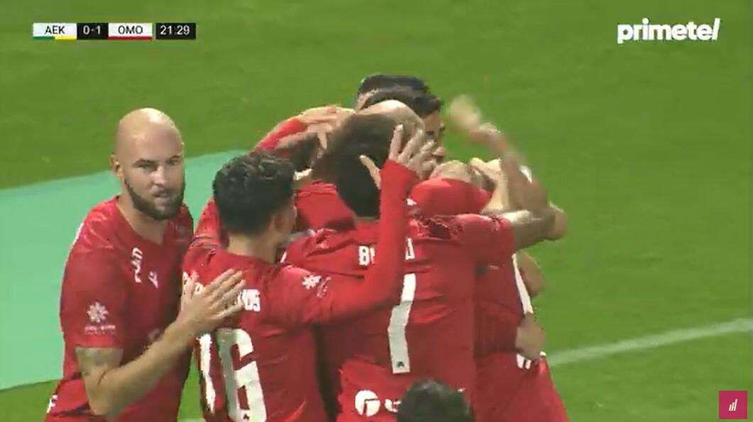 Βίντεο: Το 0-1 της Ομόνοιας με Λανγκ thumb