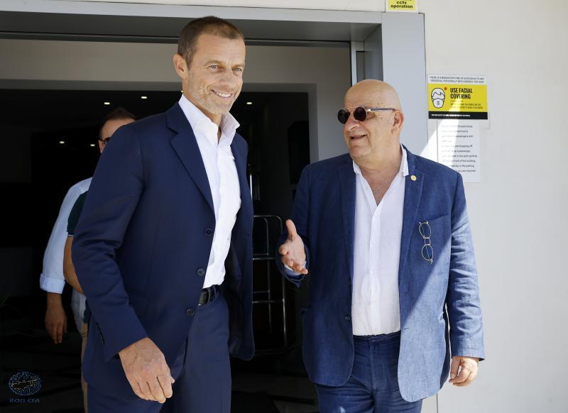 Στην Κύπρο ο πρόεδρος της UEFA! thumb