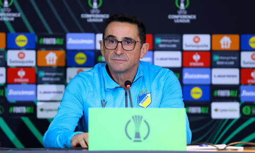 Χιμένεθ ενόψει FK Borac: «Έχουμε την όρεξη για τη νίκη, δεν διαπραγματευόμαστε...» thumb