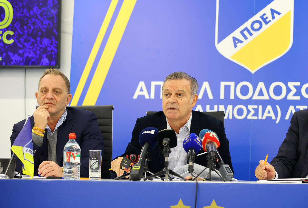 Αυτά είναι τα δύο σχέδια που ανακοίνωσε ο ΑΠΟΕΛ thumb