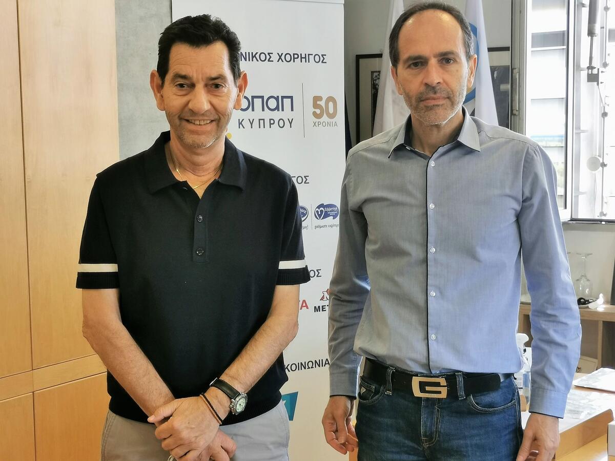 Συνάντηση Γεώργιου Χρυσοστόμου με Φοίβο Ζαχαριάδη thumb