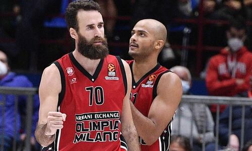 Αρμάνι Μιλάνο - Μπαρτσελόνα 75-70: Μόνοι στην κορυφή οι Ιταλοί thumb