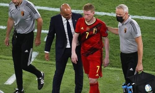 Απίστευτος Ντε Μπρούινε αγωνίστηκε στο ματς με την Ιταλία με σκισμένους συνδέσμους! thumb