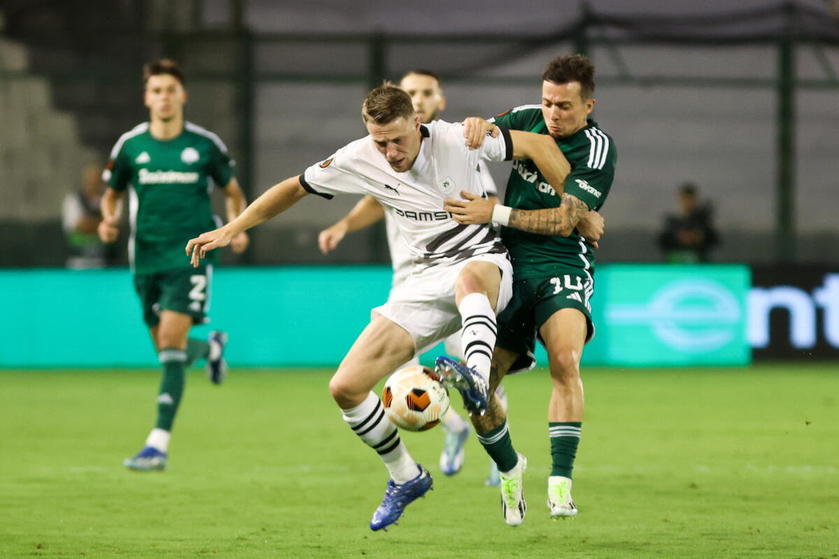 Europa League: Φθηνή ήττα απέναντι στη Ρεν ο άστοχος Παναθηναϊκός thumb