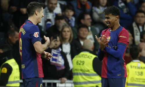 La Liga: Πάρτι στο El Clásico και δήλωση τίτλου από τους Καταλανούς (φωτογραφίες) thumb