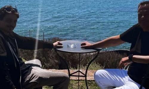 Τετ α τετ Γιαννακόπουλου-Αταμάν στο… τραπεζάκι στο Σούνιο thumb
