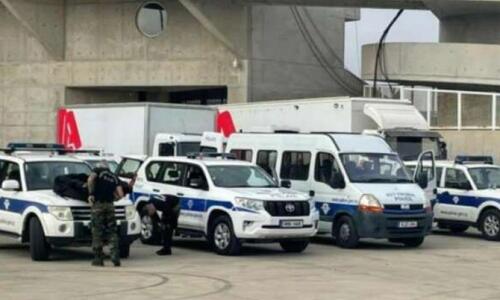 Ξύλα, ρόπαλα και σφεντόνες με σκάγια - Έξι συλλήψεις πριν το ντέρμπι στο ΓΣΠ thumb