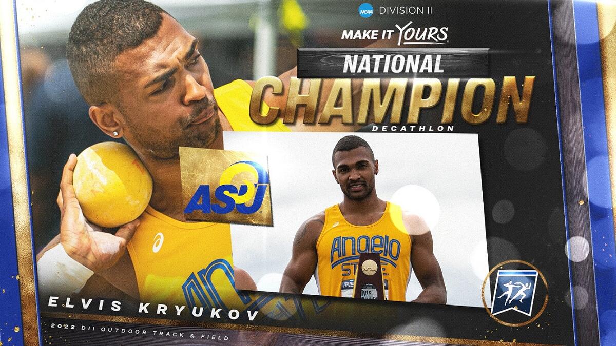Ξανά υπερπρωταθλητής στο NCAA II ο Έλβις Κριούκοφ thumb