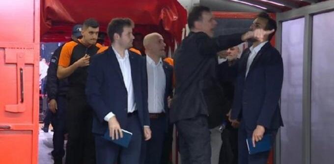 Επεισόδιο Μπαρτζώκα με τον Σάδα μετά το τέλος του αγώνα! (vid) thumb