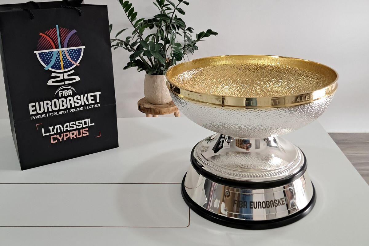 Στην Κύπρο βρίσκεται το τρόπαιο του  FIBA EuroBasket! thumb