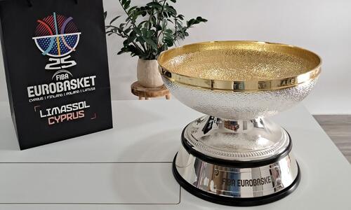 Στην Κύπρο βρίσκεται το τρόπαιο του  FIBA EuroBasket! thumb