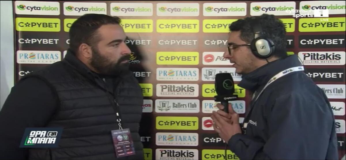 «Κοντά σε δύο μεταγραφές, στόπερ και επιθετικού» thumb