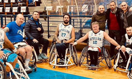 Δύο στα δύο ο Απόλλωνας στο πρωτάθλημα τροχοκαθίσματος thumb