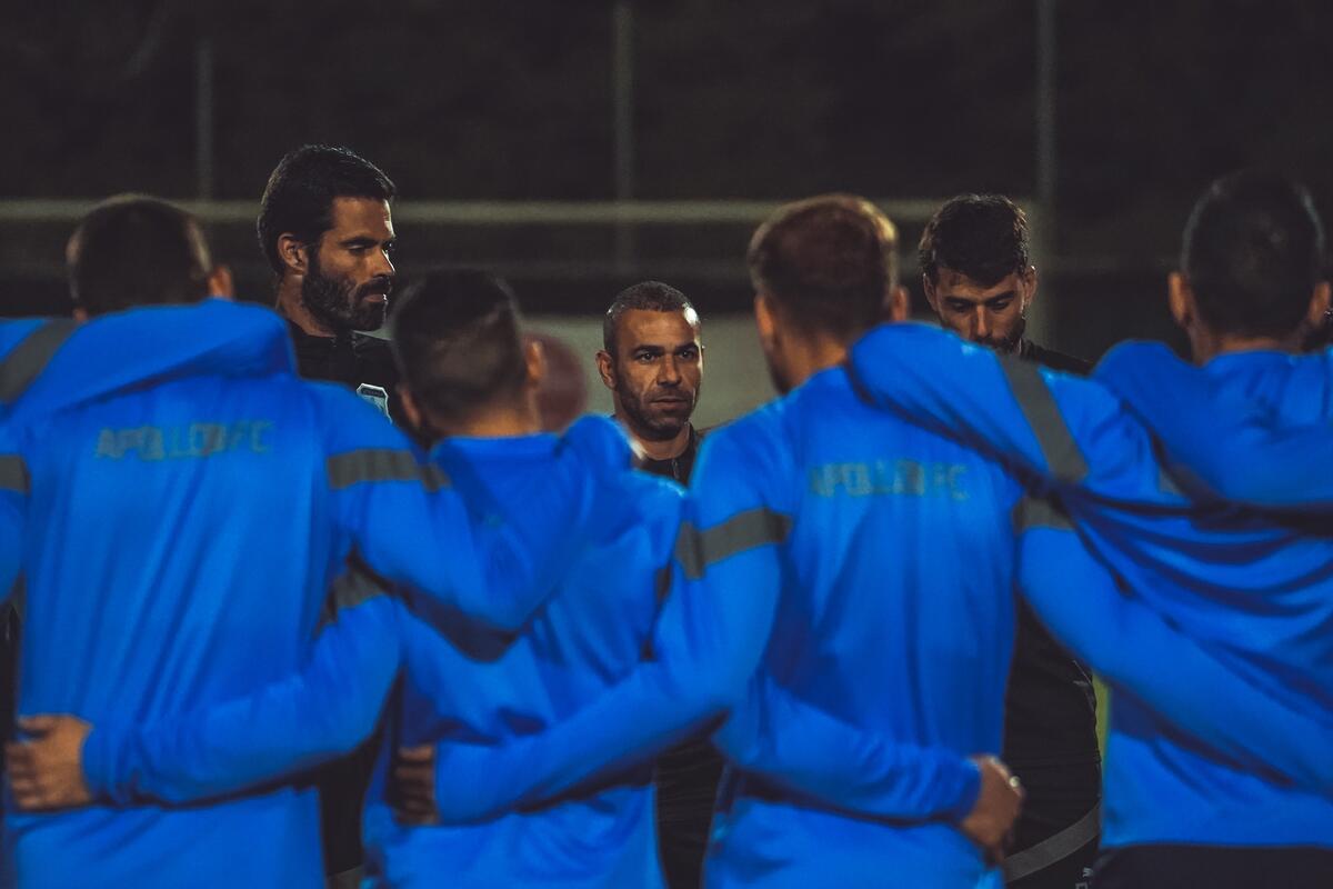 Απόλλων: Προπόνηση υπό τις οδηγίες Μακρίδη (ΦΩΤΟΣ) thumb