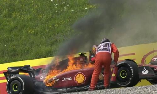 F1: Σοκάρει η εικόνα της κατεστραμμένης Ferrari του Κάρλος Σάινθ (pic) thumb