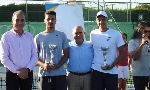Ο Ανδρέας Μιχαηλίδης στο Famagusta Pancyprian Tennis Tournament thumb