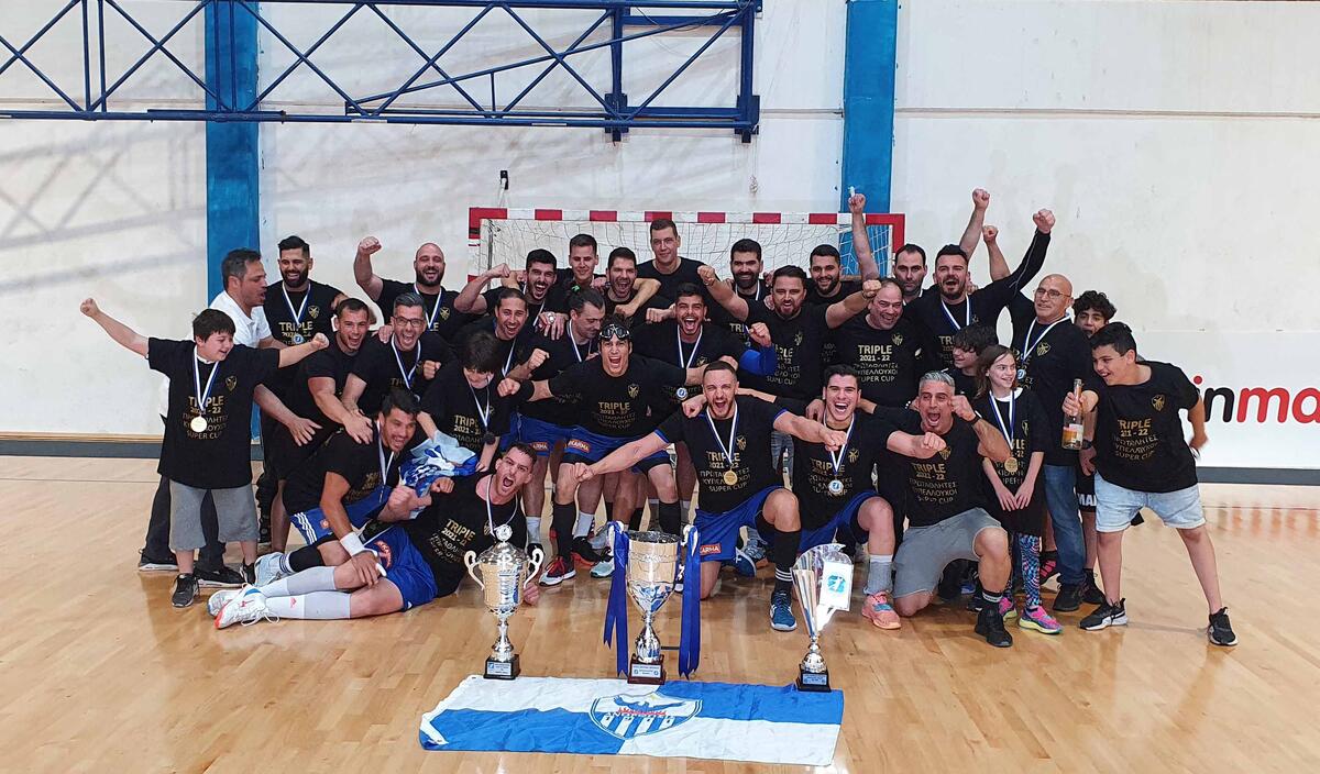 Με… σκούπα back2back νταμπλούχος η Sabbianco Ανόρθωση thumb