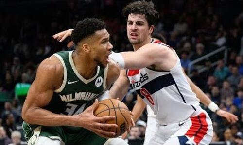 Triple double ο Γιάννης, αλλά οι Ουίζαρντς σόκαραν τους Μπακς thumb