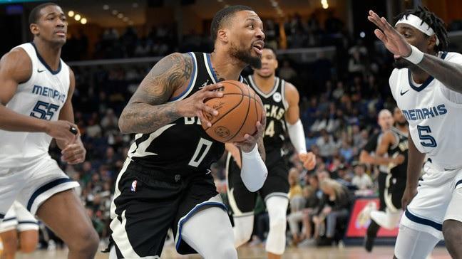 NBA: Οι Γκρίζλις «γκρέμισαν» τους Μπακς thumb