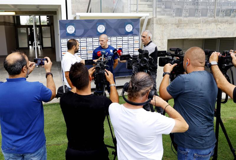 Οι δηλώσεις των διεθνών για τον αγώνα με την Γεωργία thumb