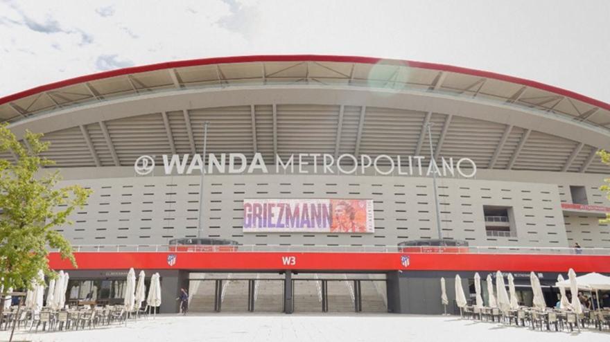 Ντύθηκε… Γκριεζμάν το «Wanda Metropolitano» thumb
