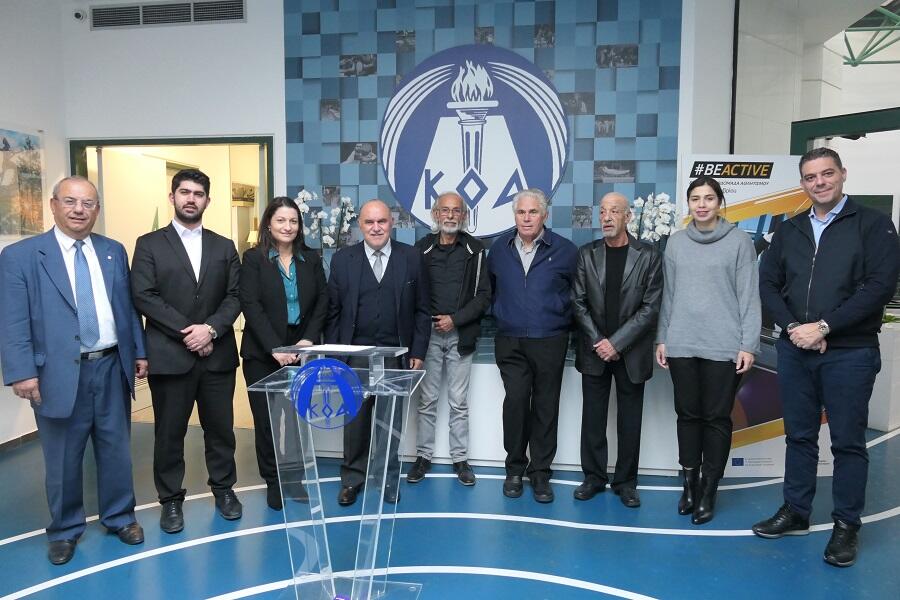 Συνάντηση με τον μύθο του κυπριακού αθλητισμού Σταύρο Τζιωρτζή thumb